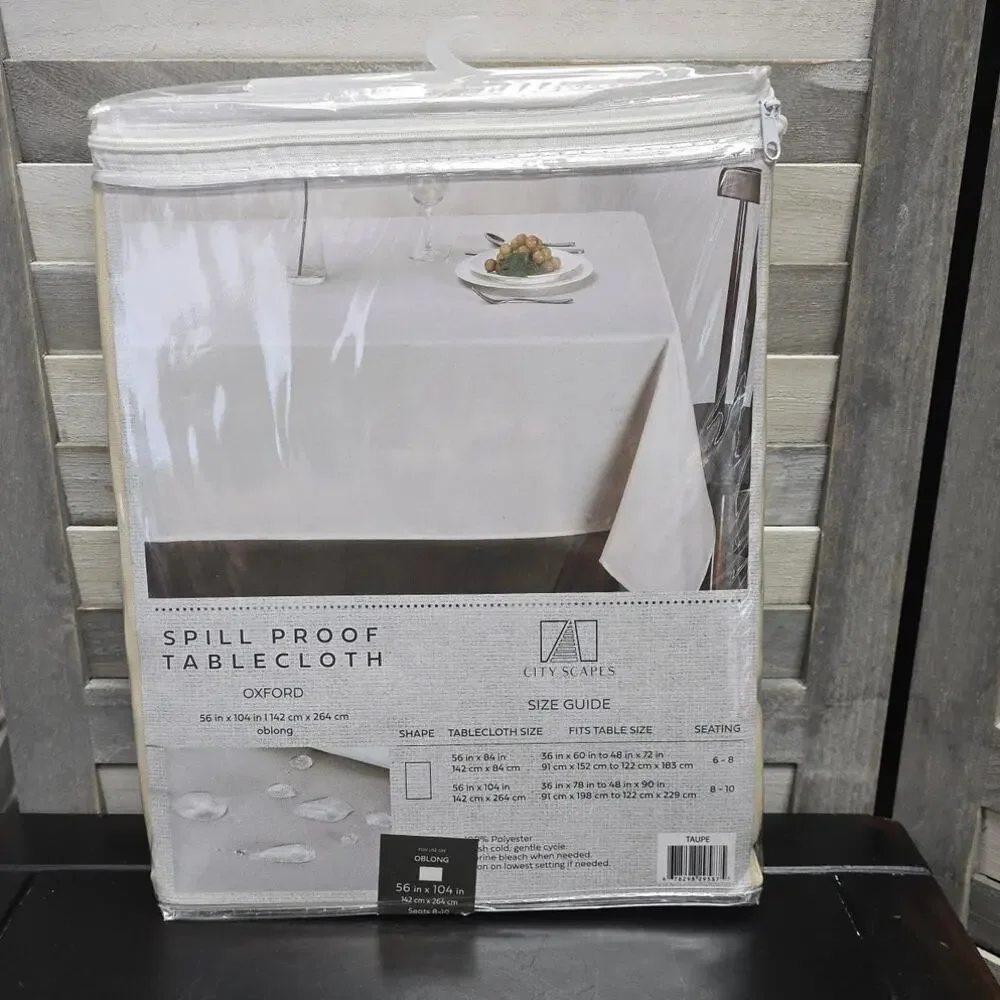 City Scapes Spill-Proof Tablecloth – Oxford 56